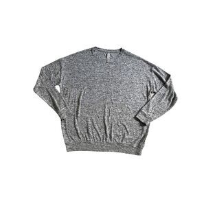 Athleta Gray Sweatshirt Top Size S